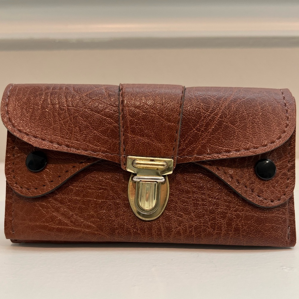Brown Wallet/Clutch (Bought in Ireland! 🇮🇪) - Picture 1 of 8